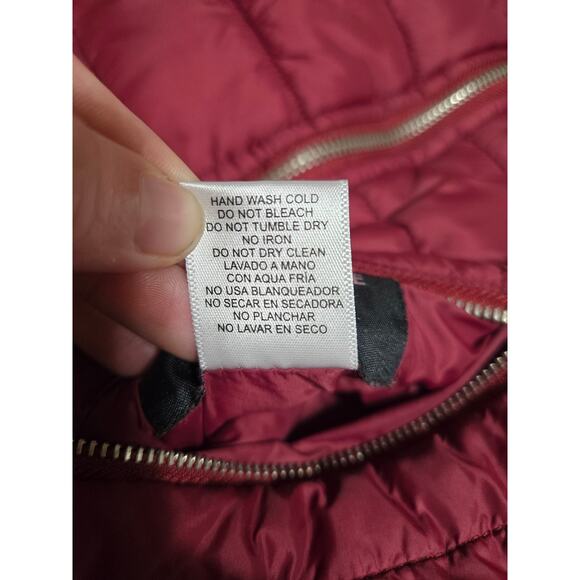 Love tree large juniors maroon jacket - Picture 7 of 9